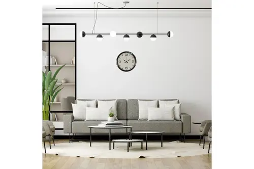 Krom Elegance Metal Duvar Saati 40 Cm