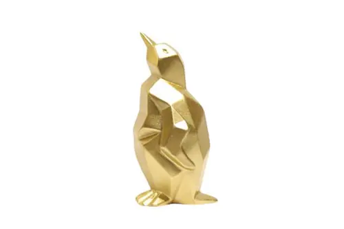 Kübik Penguen Küçük Boy Gold