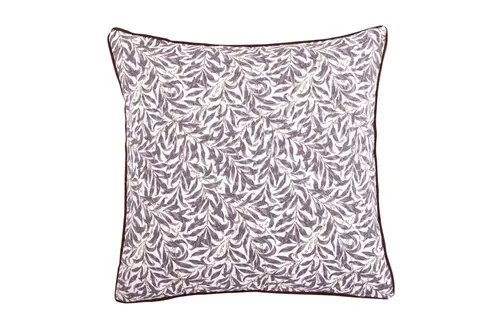 Massarelli Artur C Desenli Kare Kırlent Kılıfı Kahve