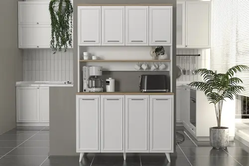 Potter Çok Amaçlı Dolap, 4 Kapaklı