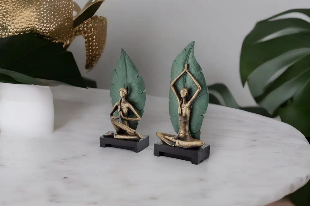 Yaprak Yogacı Set Yeşil