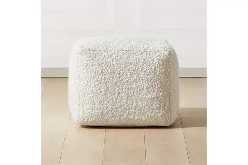 Soft Teddy Puf, Beyaz