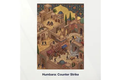 Miniaworks Humbara: Counter Strike Kanvas Tablo 21X30