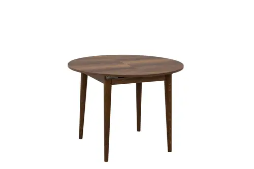 Vina Yuvarlak Açılır Masa, Ceviz