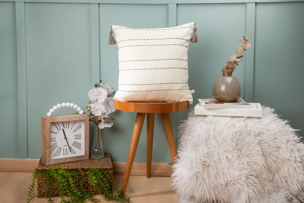 Dfn Home Story Kırlent, Krem, 43X43
