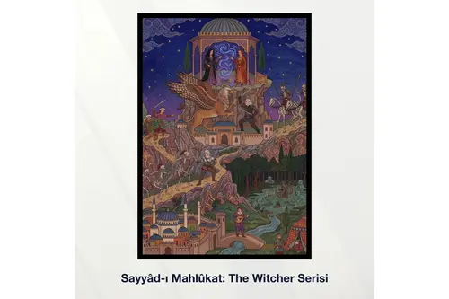 Miniaworks Sayyâd-I Mahlûkat: The Witcher Serisi Siyah Çerçeveli Poster 21X30