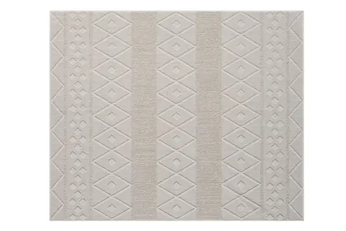 Lara İskandinav Makine Halısı, Krem, Ds620, 80X150