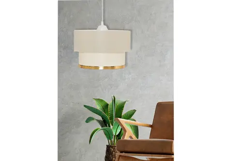 Evlight Vip Sarkıt Avize Gold/ Krem