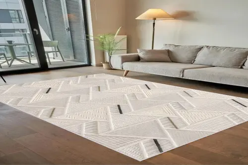 Dijital Baskı Yıkanabilir Halı, Lna0014 80X150 Cm