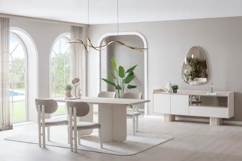 Flora Yemek Odası Takımı