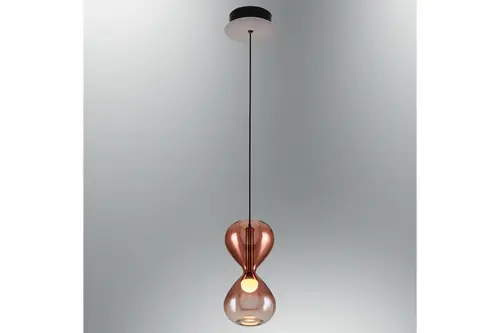 Özcan Aydınlatma Timee Tekli Sarkıt, Rose Gold, 2857-1A-32