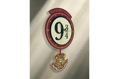 Hogwarts Express Iı Dekoratif Sarkaçlı Duvar Saati