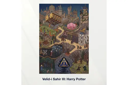 Miniaworks Velid-İ Sahir Iıı: Harry Potter Kanvas Tablo 21X30