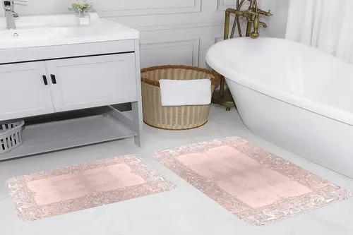 Rovigo Home Dijital Baskılı İkili Banyo Paspas Takımı Rvg5104