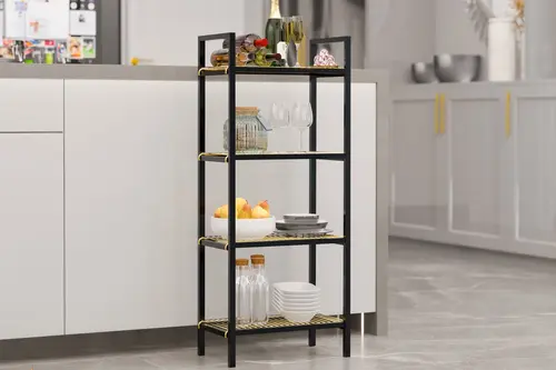 Bino Çok Amaçlı Düzenleyici Banyo Mutfak Rafı, Beyaz