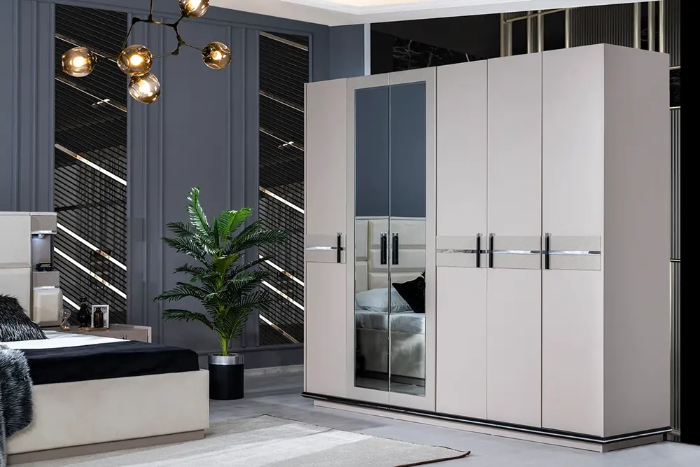 Safir Gardırop, Kumsal, 6 Kapaklı