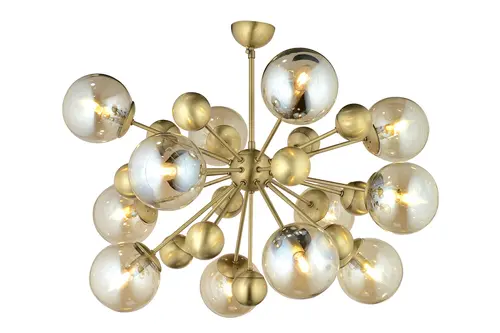 Lampaluce Galassia Modern Avize 12 Adet Sarı