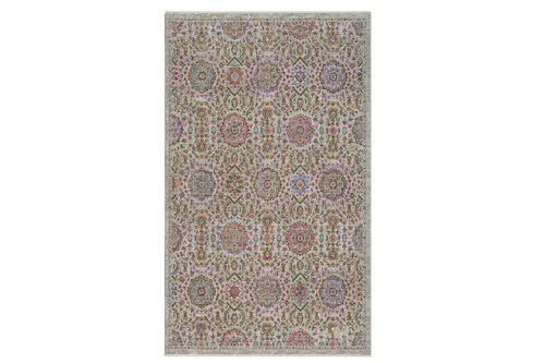 Spectrum Serisi Degrade İplik Silinebilir Vintage Premium Halı, 802 Renkli, 200X290