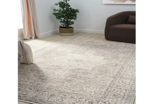 Perus Antibakteriyel Dokuma Halı, Bej 10204 80X300 Cm