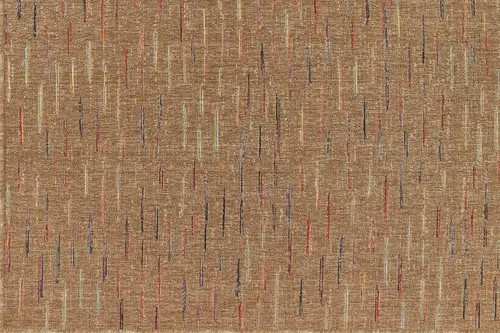 Pera Halı Kahve Sisal Renkli Çizgi Detaylı Halı Fm05M 60X90 Cm
