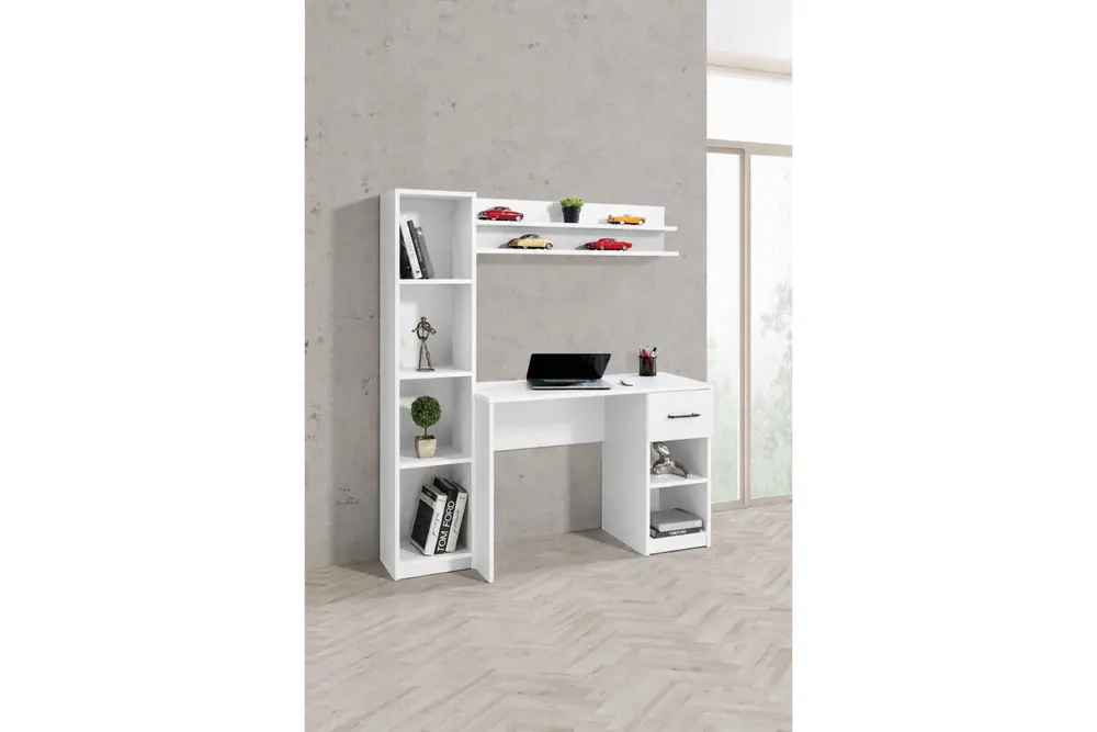 Hermobi Angel Beyaz Çalışma Masası