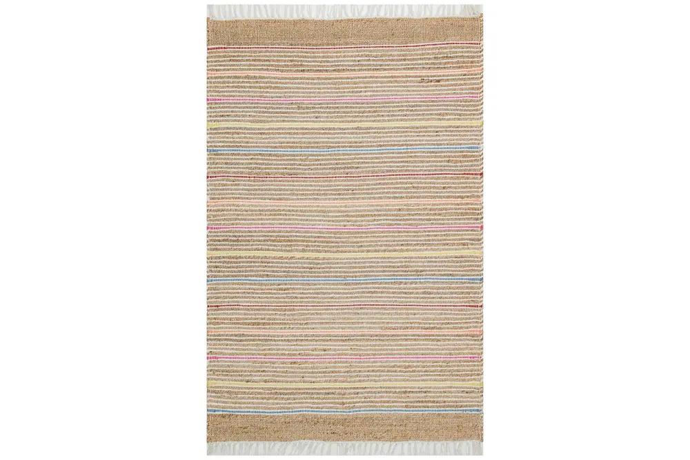 Yuni Jüt Halı, 05, Naturel Multi, 80X150