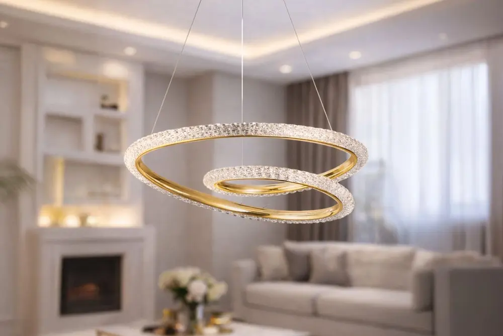 Hella Led Avize, Gold, 50 Cm
