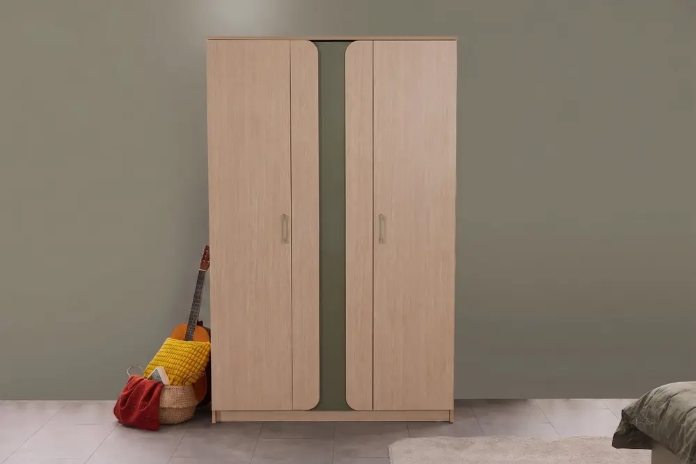 Oliv Gardırop, 3 Kapaklı