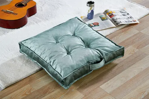 Tubihome Bisküvi Yer Minderi, Açık Yeşil