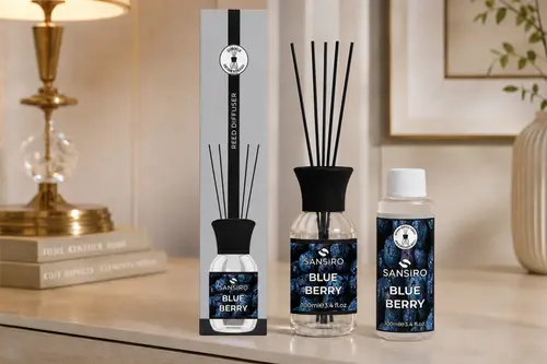 Blueberry Çubuklu Ortam Kokusu 100 Ml + Yedek