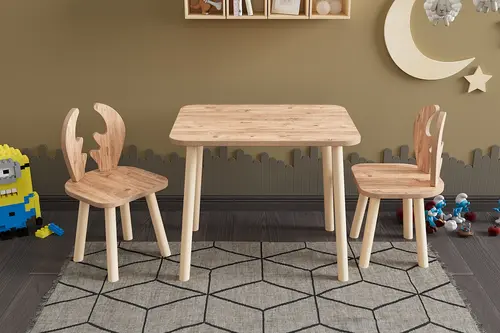 Kids Çocuk Çalışma Masası Ve Sandalyeleri