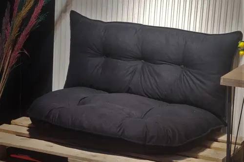 Tubihome Kalorifer Önü Minder Takımı, Antrasit
