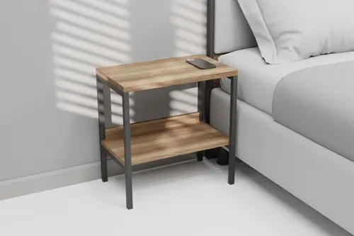 Modulago Otel Komodin, Antrasit Ceviz