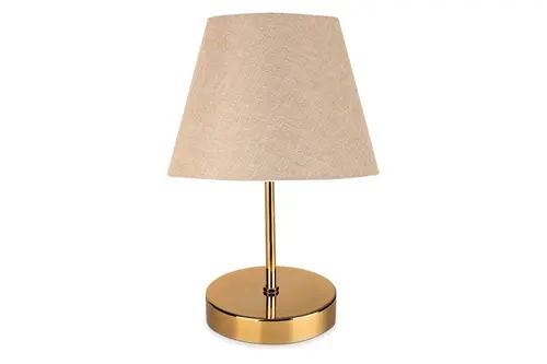 Evlight Nura Abajur Gold Pudra & Gold