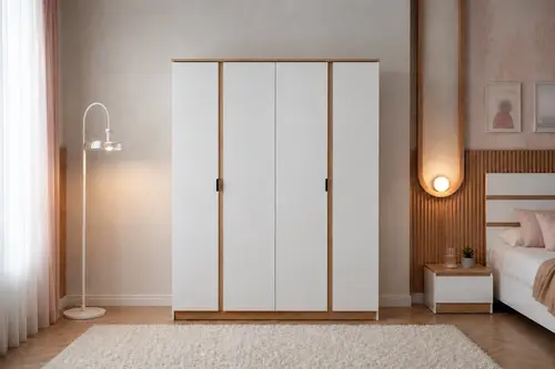 Asel Genç Odası Gardırobu, 4 Kapaklı