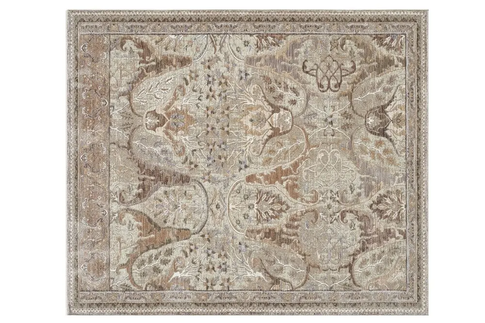 Spectrum Serisi Degrade İplik Silinebilir Vintage Premium Halı, 800 Bej, 200X290
