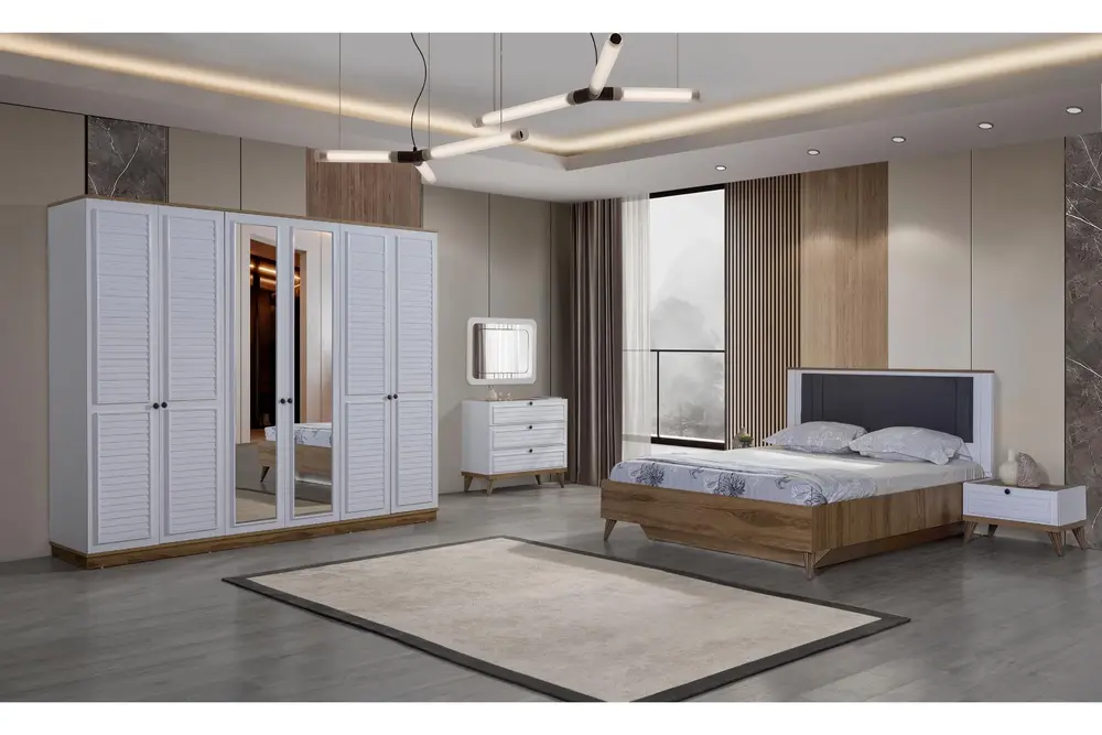 Togo Yatak Odası Takımı, 6 Kapaklı
