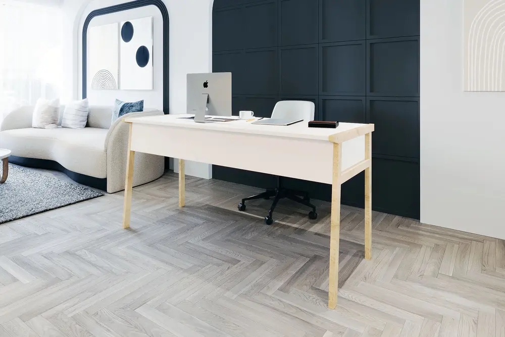 Lagomood Zenith Çalışma Masası, Beyaz Meşe, 150Cm