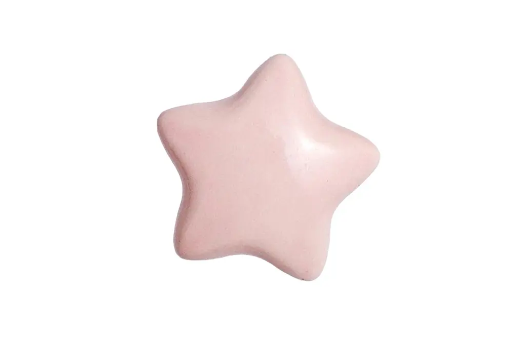 Yıldız Kulp Bebek Odası Aksesuarı, Pembe