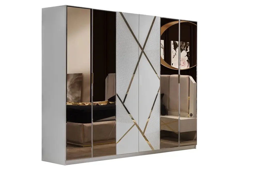 Diamond Gardırop, 6 Kapaklı