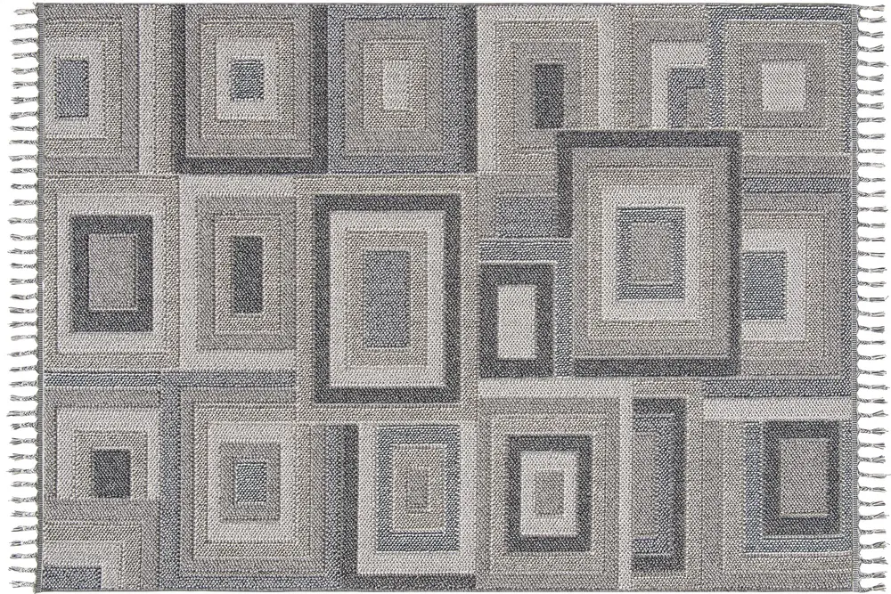 Enti Halı Bukle 1404 Gri Halı 80X150