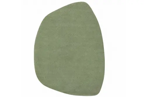 Morfe 03 Green Özel Kesim Asimetrik Yumuşak Halı, 80X120