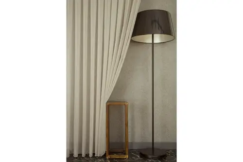 Etamin Tül Vizon Rengi 1-2,5 Orta Sık Pile 400X260