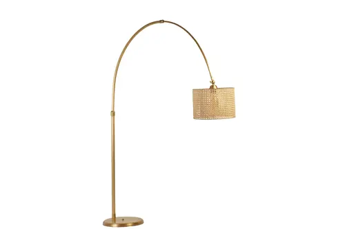 Vargas Eskitme Rattan Başlıklı Lambader