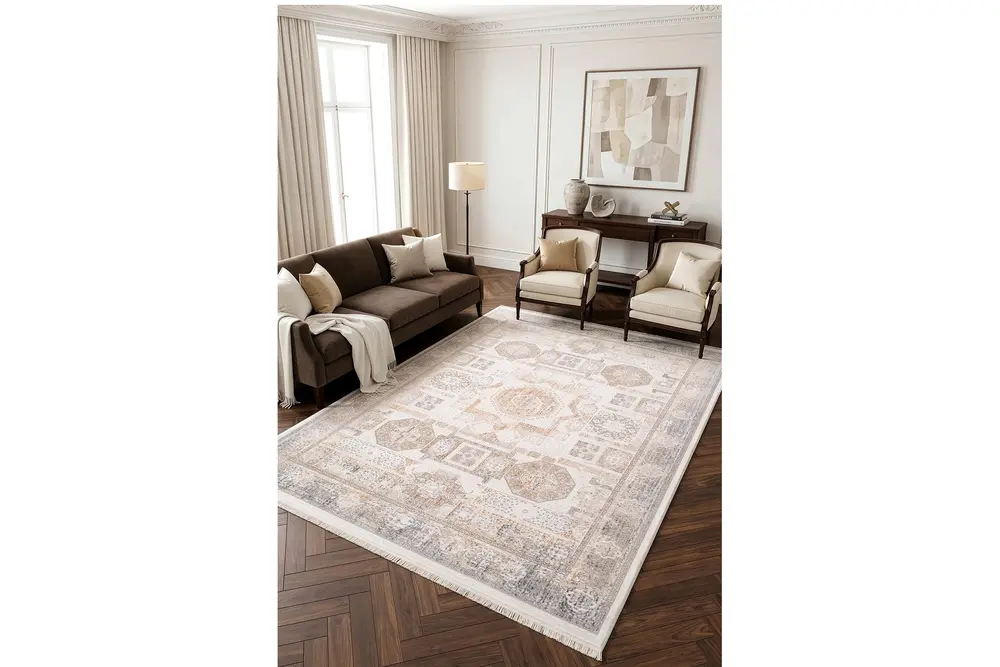 Koza Safir Gold Salon Halısı A1231C, 160X230