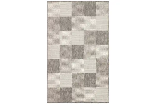 Arven 01 Gri Sisal Modern Halı, 80X150