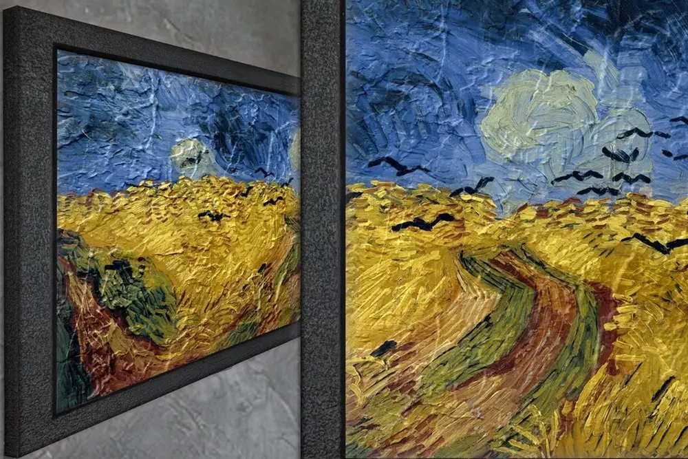 Van Gogh Buğday Tarlası Ve Kargalar Tablosu