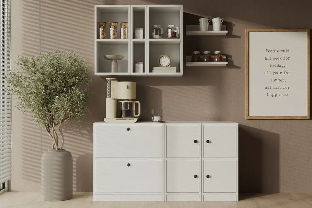Bk Çok Amaçlı Dolap, 4 Kapaklı, Kbr