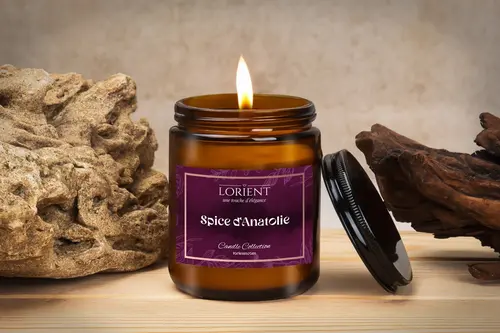 Lorient Spıce Anatolıe Tarçın Zencefil Kavanoz Soya Mum, 200 Gr