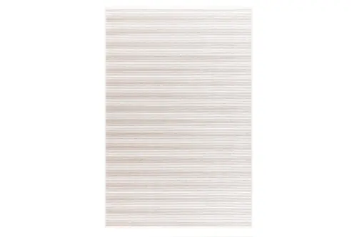 Stripe Krem Kaymaz Taban Kilim, 33014A, 60X100